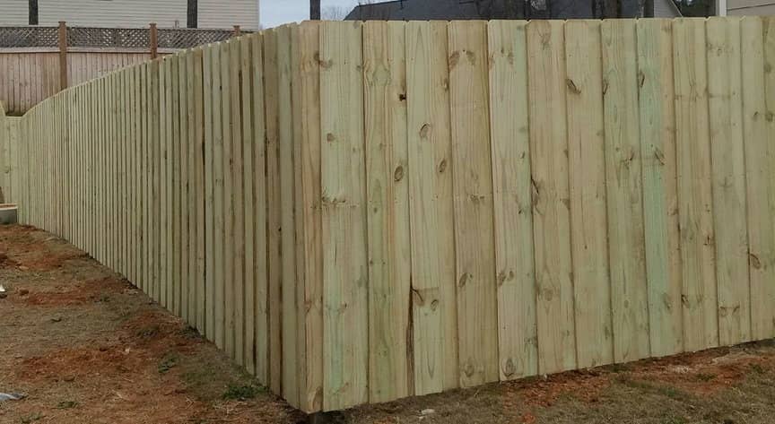 Replacing Fence Panels - Chamblee Fence Company